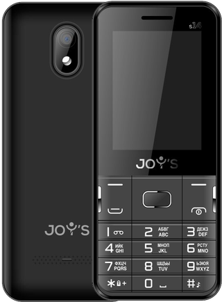 Мобильный телефон Joy's S14 Dual SIM 4GB Black