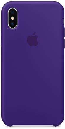 Клип-кейс Apple Silicone Case для iPhone X «Ультрафиолет»