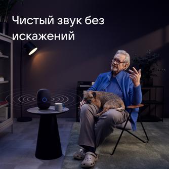 Умная колонка VK Капсула с Марусей Чёрная