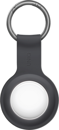 Чехол-брелок UNIQ Lino для Apple AirTag Gray