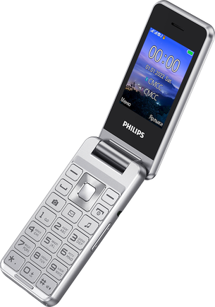 Мобильный телефон Philips Xenium E2601 Silver