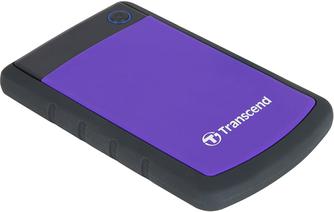 Внешний жесткий диск Transcend StoreJet 25H3 USB 3.1 2TB Purple