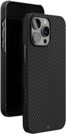 Клип-кейс VLP Kevlar Case для Apple iPhone 16 Pro Max с MagSafe чёрный