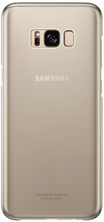 Клип-кейс Samsung Clear Cover S8+ Gold
