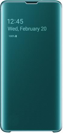 Чехол-книжка Samsung Clear View S10 Green