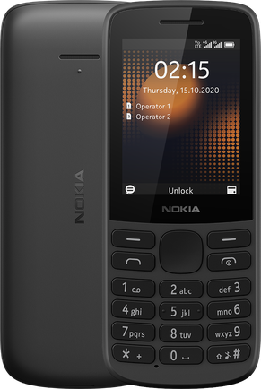 Мобильный телефон Nokia 215 4G Black