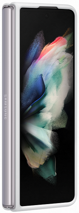 Клип-кейс Samsung Silicone Cover Z Fold3 White