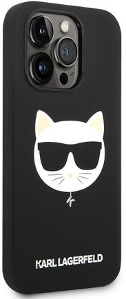 Клип-кейс Karl Lagerfeld Choupette Magsafe для Apple iPhone 14 Pro Black