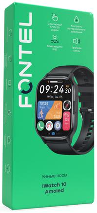Умные часы Fontel iWatch 10 Amoled Black