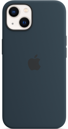 Клип-кейс Apple Silicone Case with MagSafe для iPhone 13 «Синий омут»