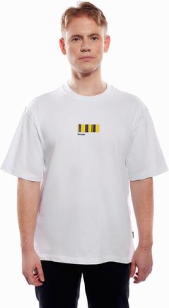 футболка с полосами белая 4XL–5XL