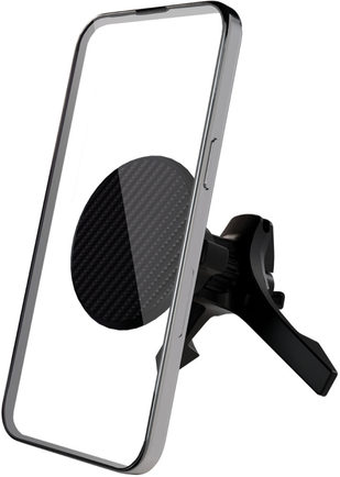 Автомобильный держатель VLP Carbon Mount Magsafe для Apple iPhone чёрный