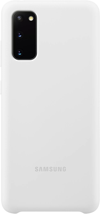 Клип-кейс Samsung Silicone Cover S20 White