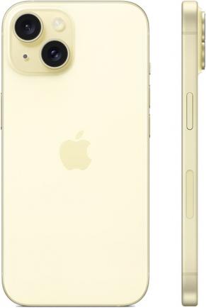 Смартфон Apple iPhone 15 128GB MTLF3CH/A Yellow (Nano+Nano)