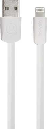 Кабель Usams U2 USB to Apple Lightning 1m White