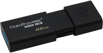 USB-накопитель Kingston DataTraveler 100 G3 32GB Black