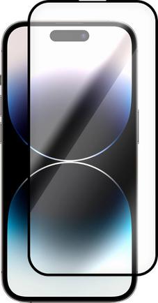 Защитное стекло Krutoff Premium для Apple iPhone 15 Pro Black