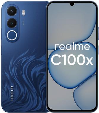 Изображение Смартфон realme C100X 4/256 ГБ Голубой