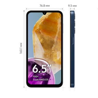 Смартфон Samsung Galaxy M15 6/128GB Тёмно-синий
