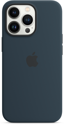 Клип-кейс Apple Silicone Case with MagSafe для iPhone 13 Pro «Синий омут»