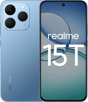 Изображение Смартфон realme 15T 8/256 ГБ Голубой