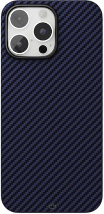 Клип-кейс VLP Kevlar Case для Apple iPhone 16 Pro Max с MagSafe тёмно-синий
