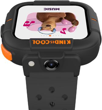 Умные часы Elari KidPhone «Маша и Медведь» Чёрные