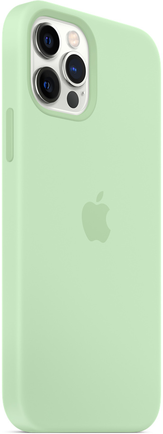 Клип-кейс Apple Silicone Case with MagSafe для iPhone 12/12 Pro Фисташковый
