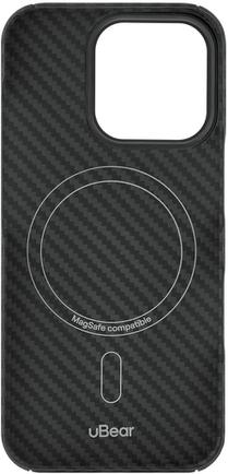 Клип-кейс uBear Supreme Case для Apple iPhone 16 Pro с MagSafe Black