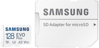 Карта памяти Samsung Evo Plus MB-MC128SA/EU microSDXC U3 128GB с адаптером