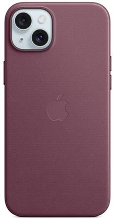 Клип-кейс Apple FineWoven Case with MagSafe для iPhone 15 Plus Mulberry