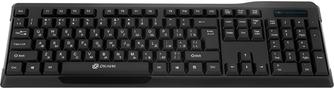 Комплект клавиатура и мышь Oklick 230M Black
