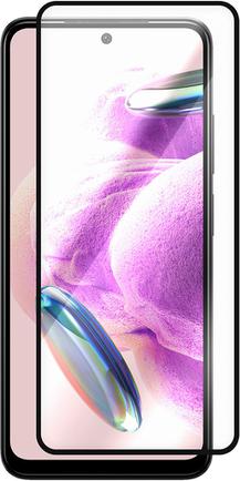 Защитное стекло Krutoff Premium для Xiaomi Redmi Note 12S Black