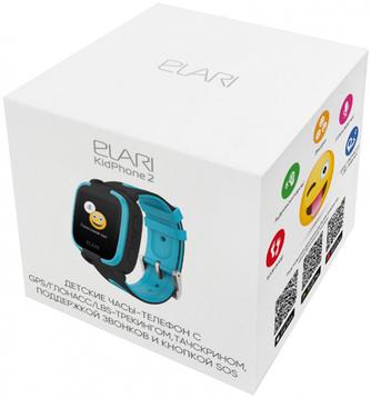Умные часы Elari Kidphone 2 Black/Blue