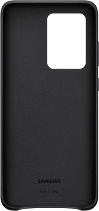 Клип-кейс Samsung Leather Cover S20 Ultra Black