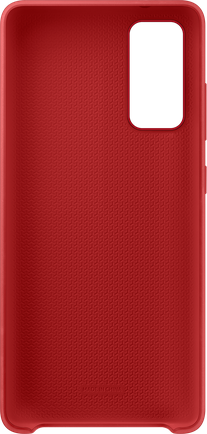Клип-кейс Samsung Silicone Cover S20 FE Red