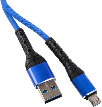 Кабель Red Line USB to microUSB 1m Blue
