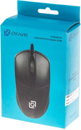 Проводная мышь Oklick 275M Black