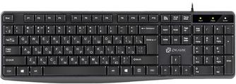 Клавиатура проводная Oklick 145M Black