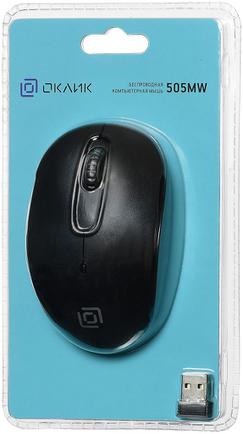 Мышь беспроводная Oklick 505MW Black