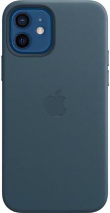Клип-кейс Apple Leather Case with MagSafe для iPhone 12/12 Pro «Балтийский синий»