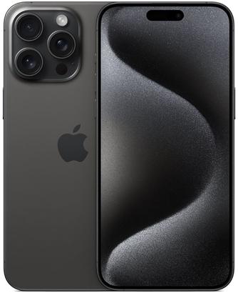 Смартфон Apple iPhone 15 Pro Max 256GB MV2N3CH/A Black Titanium (Nano+Nano)
