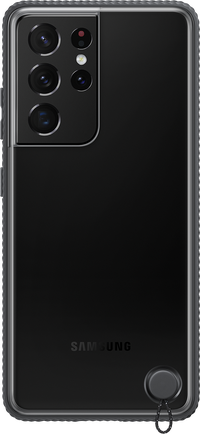 Клип-кейс Samsung Clear Protective Cover S21 Ultra Black