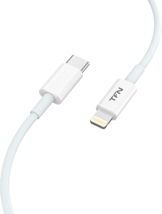 Кабель TFN Apple Lightning to USB-C 1m White