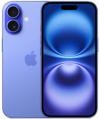 Смартфон Apple iPhone 16 128GB Ultramarine (Nano+eSIM)