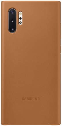 Клип-кейс Samsung Leather Cover Note 10+ Brown