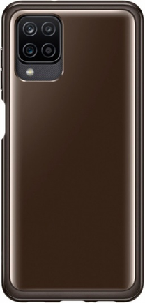 Клип-кейс Samsung Soft Clear Cover A12 Black