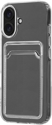 Клип-кейс Rocket Clear Plus для Apple iPhone 16 Transparent