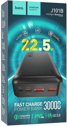 Портативное зарядное устройство Hoco J101B Astute 30000mAh Black