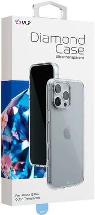 Клип-кейс VLP Diamond Case для Apple iPhone 16 Pro прозрачный